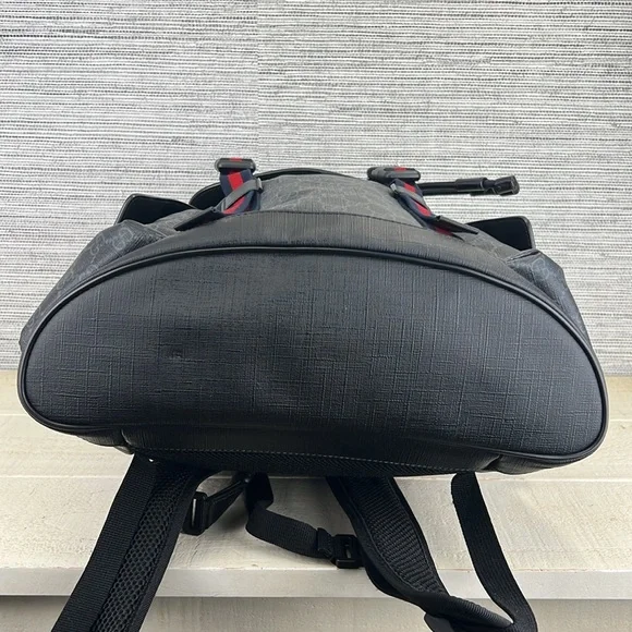 Gucci Double Pocket Backpack GG Coated Canvas Large ✅ COA Included - Picture 8 of 16